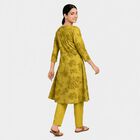 Women's Olive Green Floral Printed Ethnic Set, Light Green, small