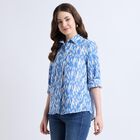 Ladies' Shirt , गहरा नीला, small image number null