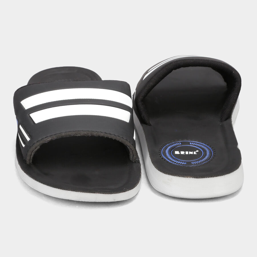 Men Slip-On Sandals, Black, large image number null