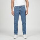 Men's Light Blue Slim Fit Jeans, Light Blue, small