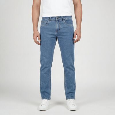 Men's Light Blue Slim Fit Jeans