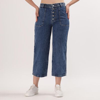Ladies' 100% Cotton Jeans