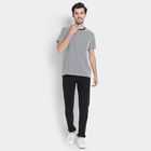 Men's Round Neck Half Sleeves T-Shirt , Navy Blue, small image number null
