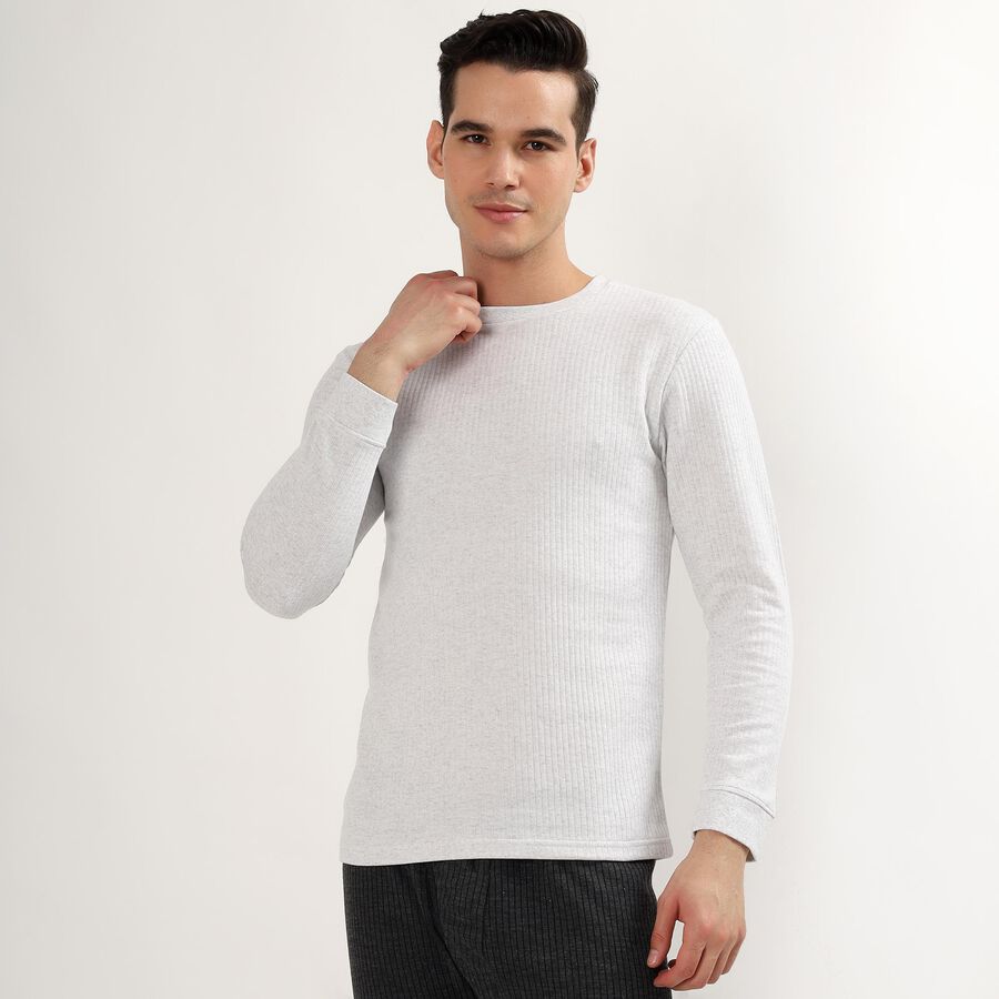 Men's Thermal Upper, मिश्रित हल्का ग्रे, large image number null