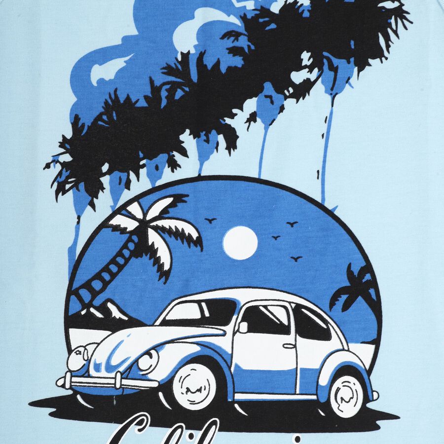 Boys' T-Shirt, Light Blue, large image number null