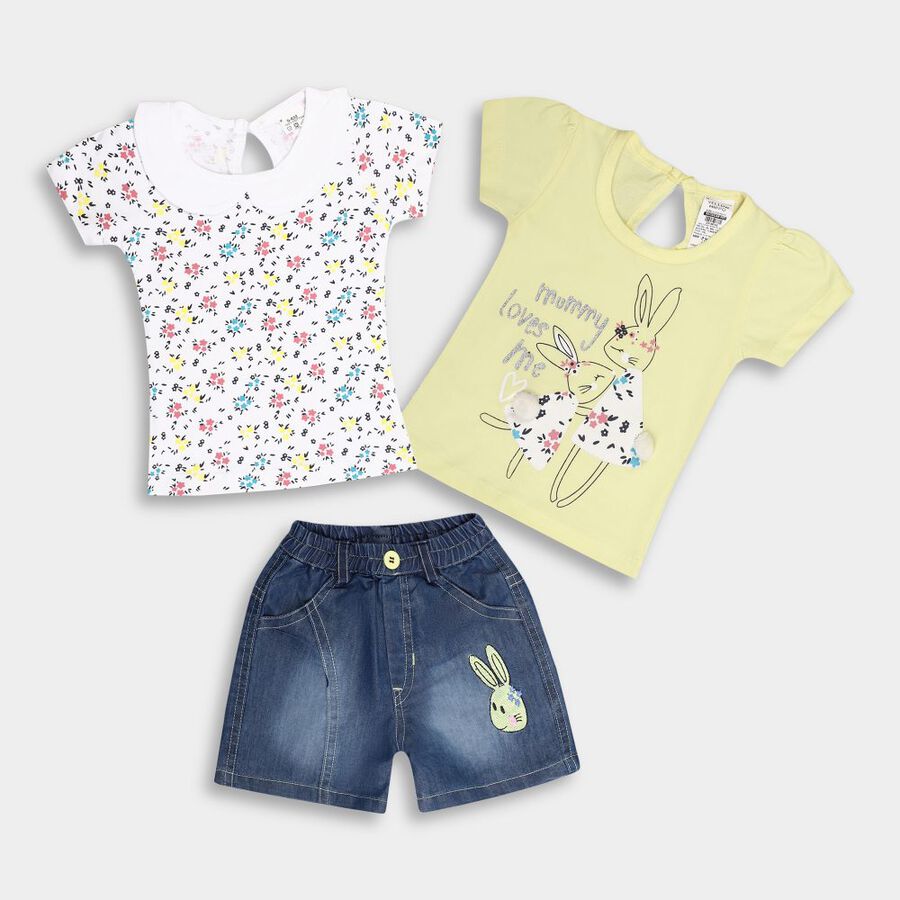 Infant Girl's Short Set, , large image number null