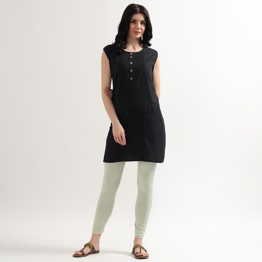 Ladies' Ankle Length Churidar, हल्का हरा, large image number null