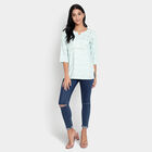 Printed Kurti, Light Blue, small image number null