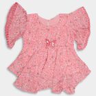 Girls' T-Shirt , गुलाबी, small image number null
