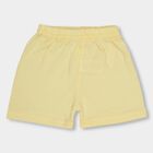 Infants' 100% Cotton Half Pant , पीला, small image number null