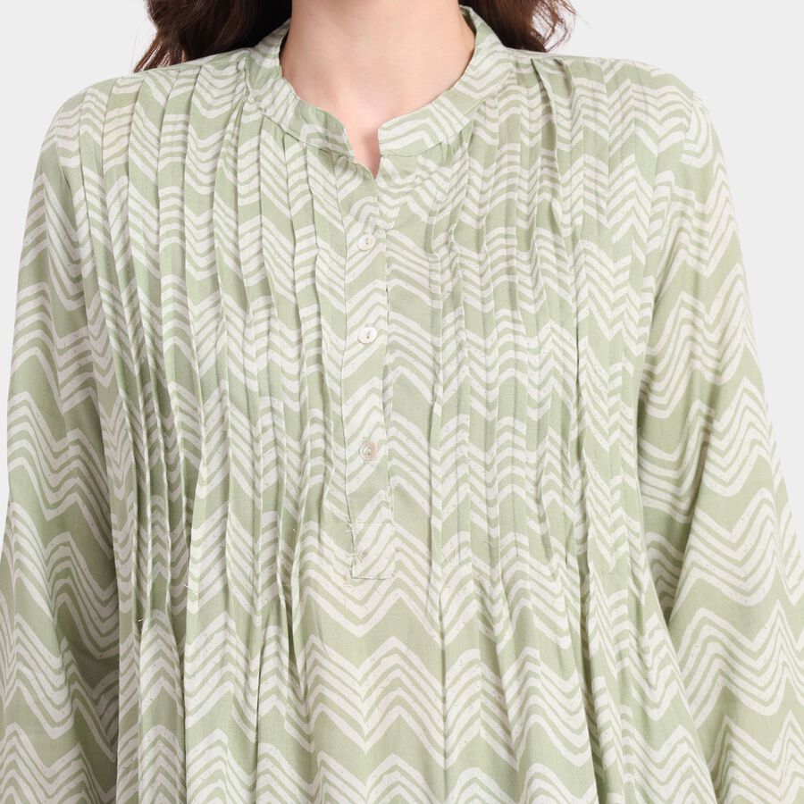Ladies' Kurta, हल्का हरा, large image number null
