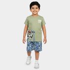 Boys' Knit Baba Suit, Light Green, small