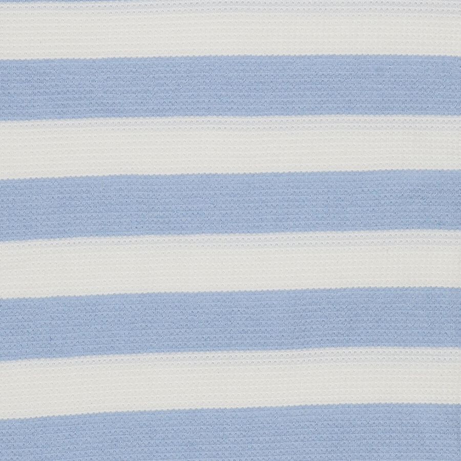 Boys Light Blue Round Neck Casual Half Sleeve T-Shirt, Light Blue, large