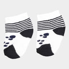 Infants Cotton Stripes Socks, Yellow, small image number null