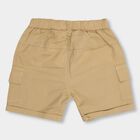 Infants' 100% Cotton Half Pant , Beige, small