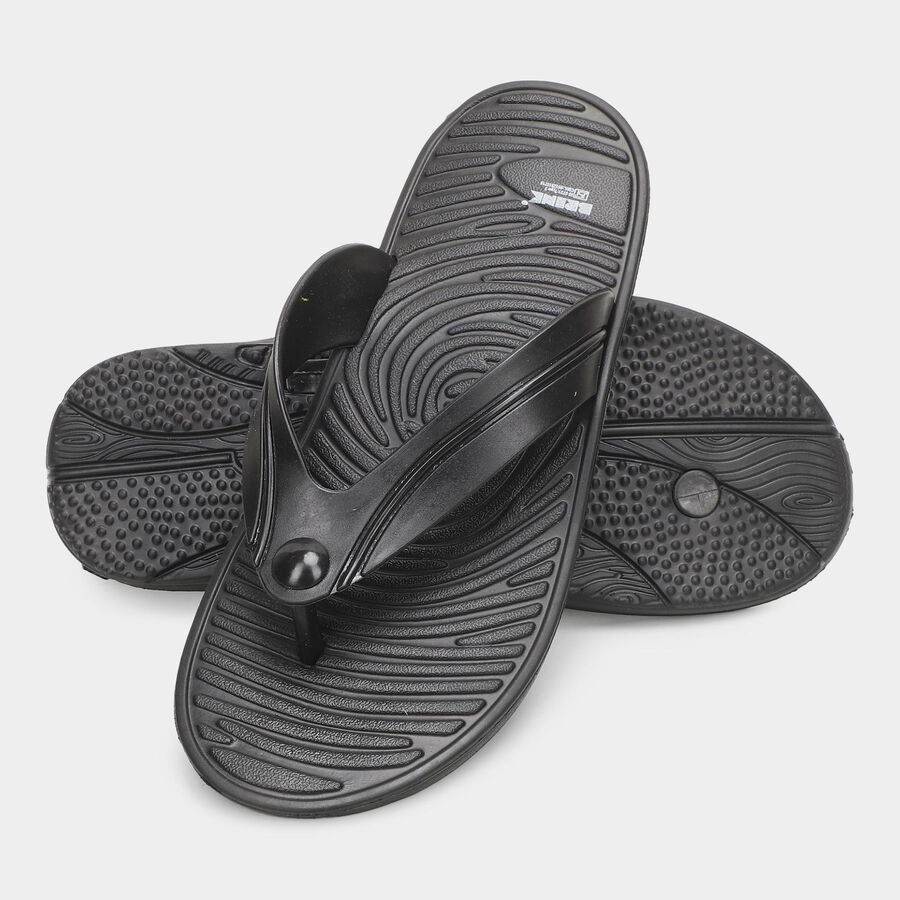 Men's Slipper, Black, large image number null