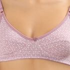 Women's Soft Pink Cotton V-Neck Casual Bra, Pink, small image number null