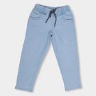 Kids Light Blue Slim Fit Jogger Jeans, Light Blue, small image number null