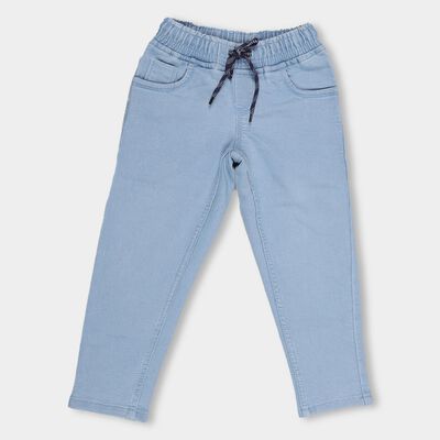 Kids Light Blue Slim Fit Jogger Jeans