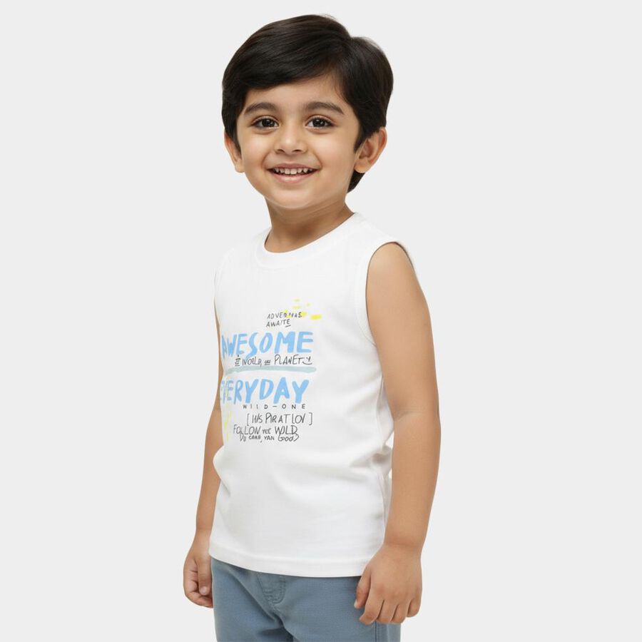 Infants Light Blue Cotton Half Sleeve Mandarin Casual Shirt, Light Blue, large
