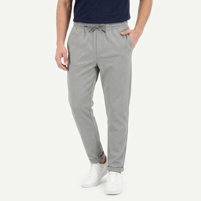 Men's Grey Slim Fit Jogger