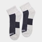 Men's Socks (Pack of 3), चारकोल, small