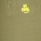 Boys Solid T-Shirt, Olive, small image number null