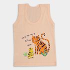 Infants' 100% Cotton Vest , पीच, small