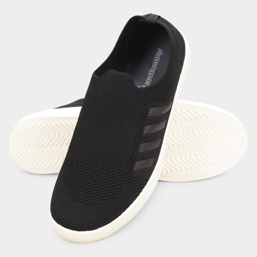 Men's Casual Shoes, Black, large image number null