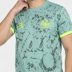 Men's Aqua Round Neck Regular Drifit T-Shirt, Aqua, small