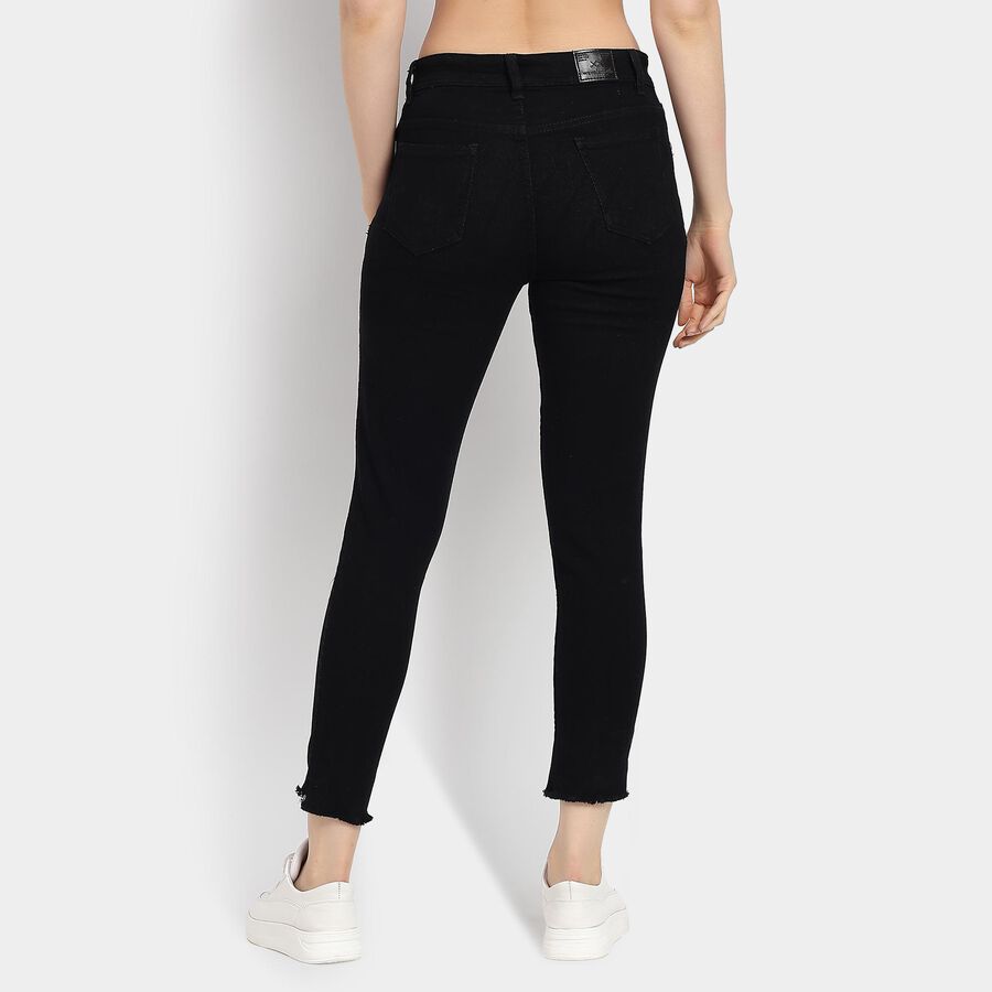 Ladies' Jeans , Black, large image number null