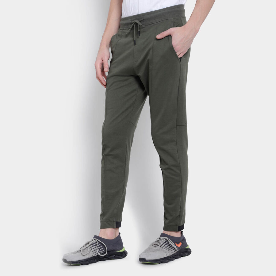 Cut & Sew Track Pants, ओलिव, large image number null