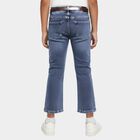 Girls' Jeans, मध्यम नीला, small image number null