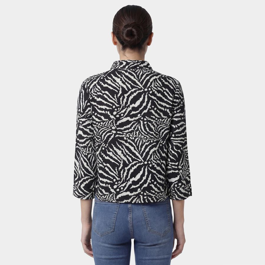 Women's Black Classic Shirt, Black, large