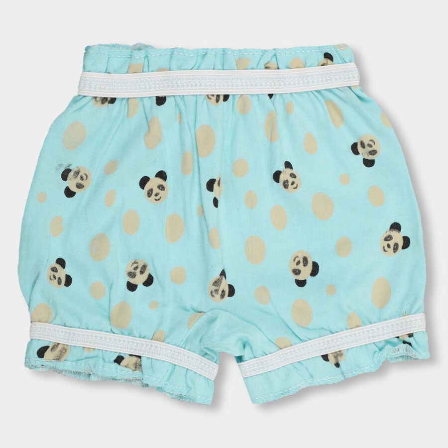 Infants' 100% Cotton Bloomer , Aqua, large