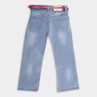 Girls' Jeans, Mid Blue, small image number null