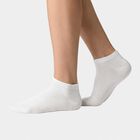 Men's Ankle Length Pack of 3 Socks ( Grey, White, Black ), मिश्रित हल्का ग्रे, small