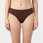 Women's Brown Regular Fit Panty, भूरा, small