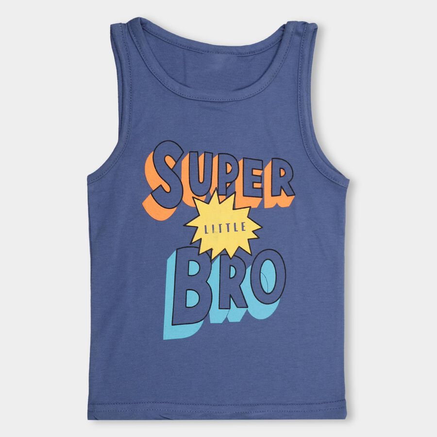 Boys' T-Shirt , मध्यम नीला, large image number null