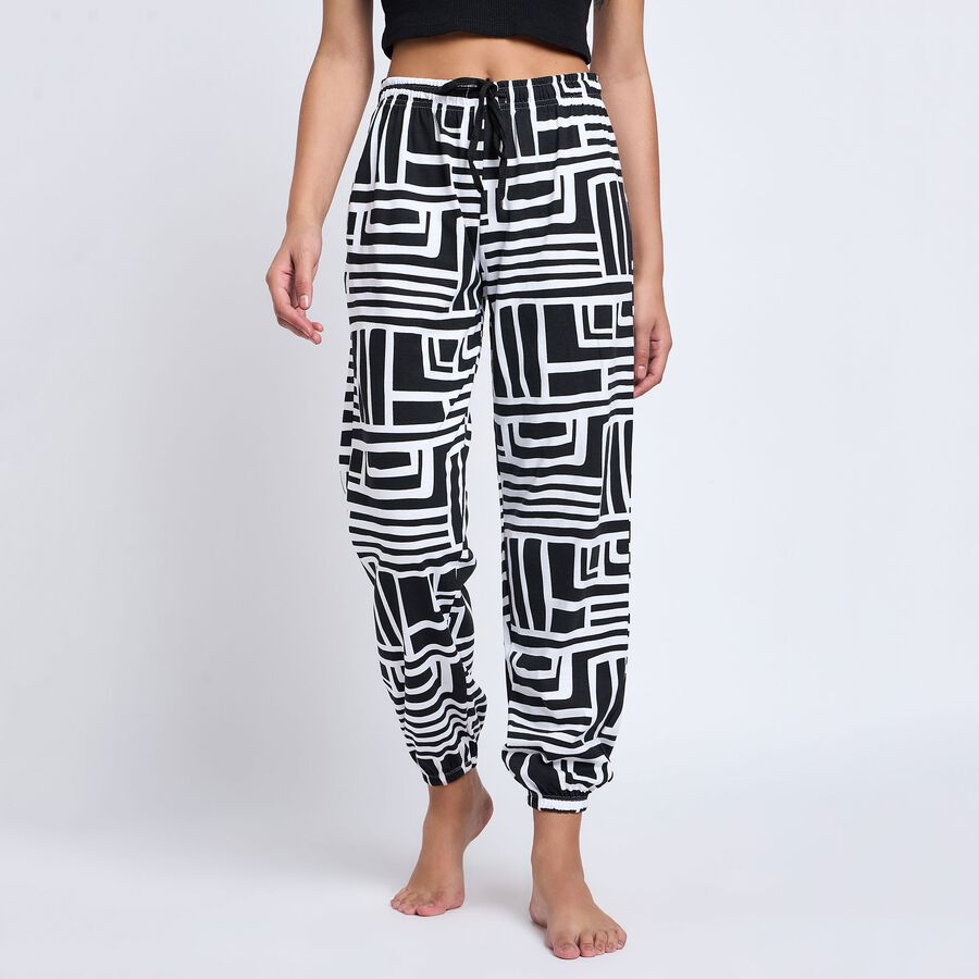 Ladies' Pyjama, Black, large image number null