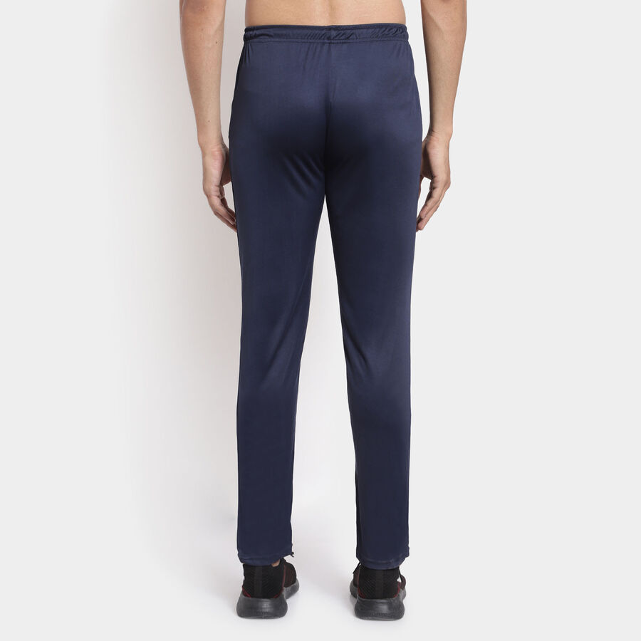 Placement Print Active Track Pants, Navy Blue, large image number null