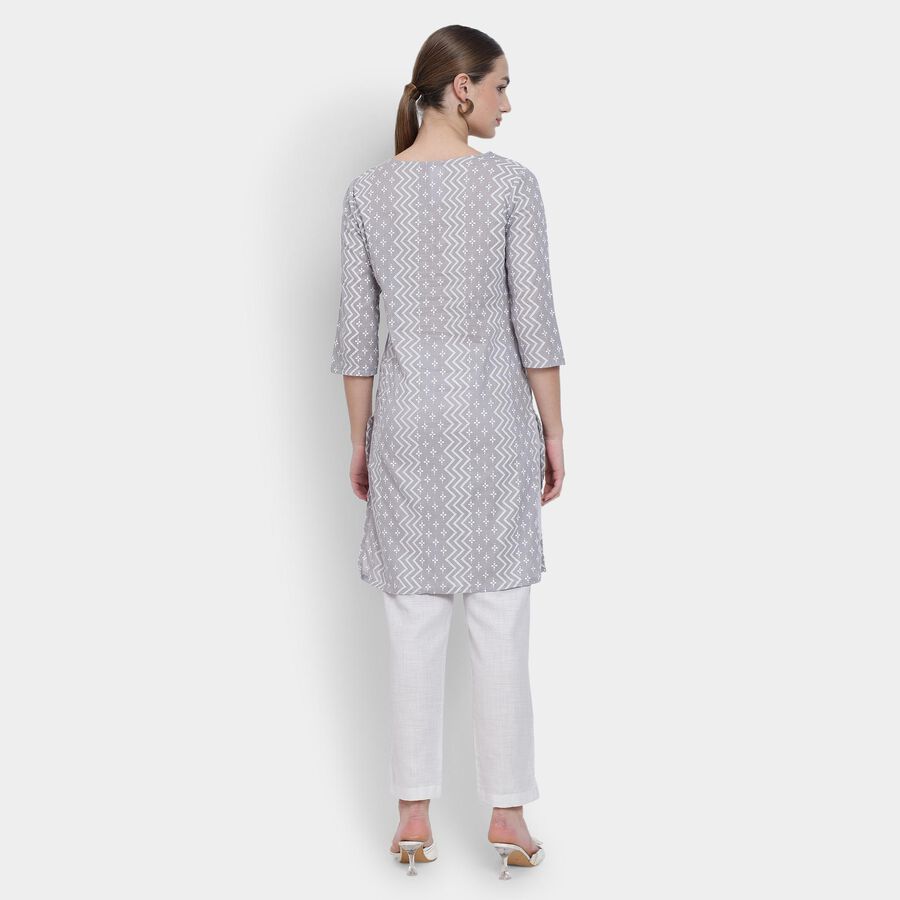 Ladies' Kurta , Light Grey, large image number null
