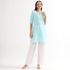 Ladies' Kurta , Light Blue, small