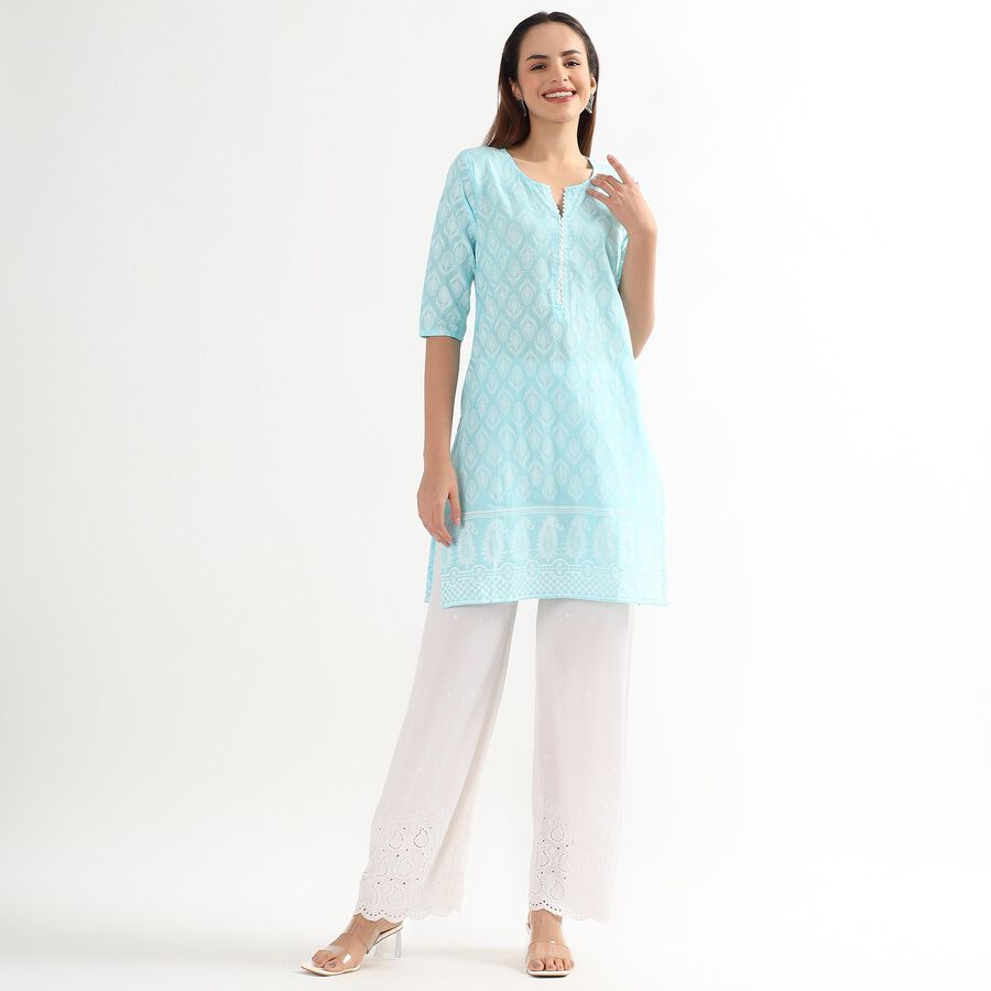 Ladies' Kurta , Light Blue, large