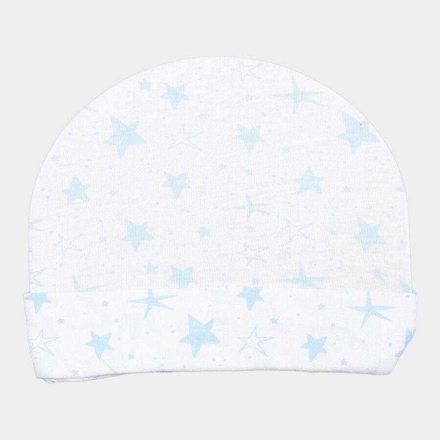 Infants Cotton Printed Baby Gift Set, White, large image number null