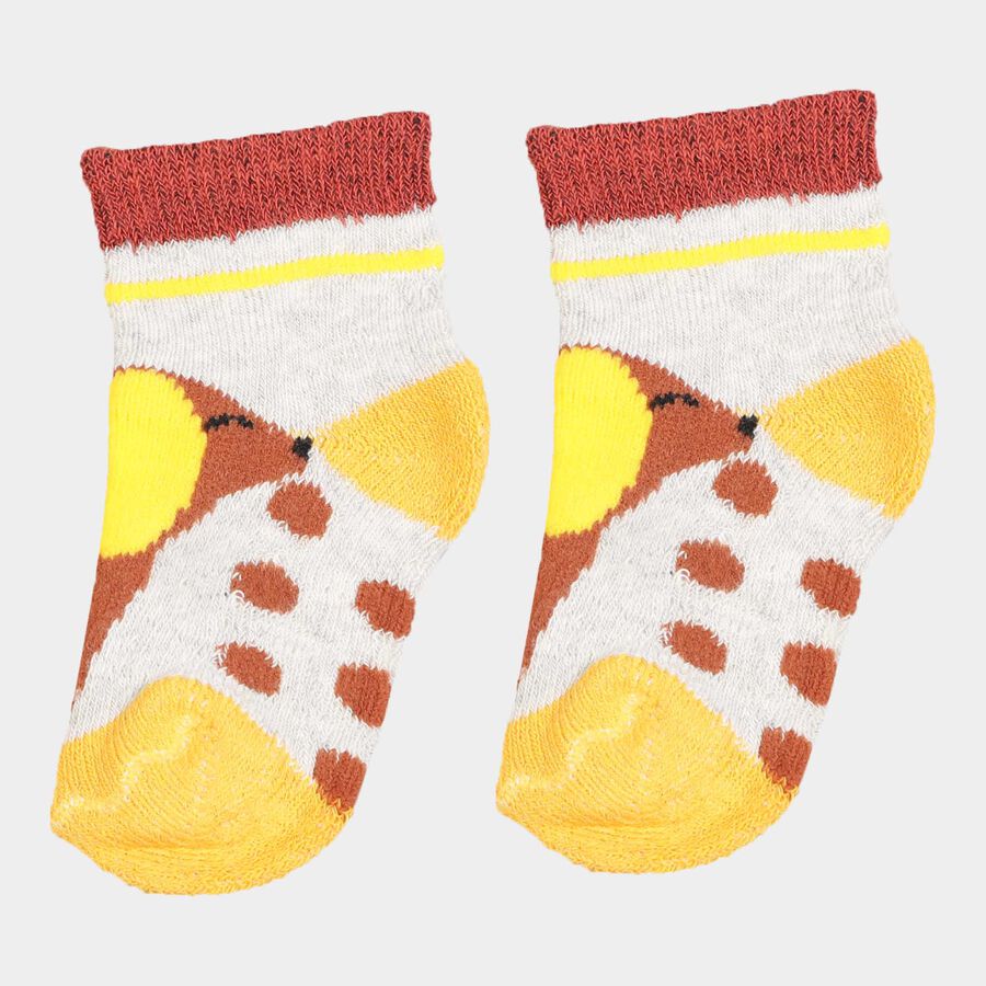 Infants Solid Socks, Red, large image number null