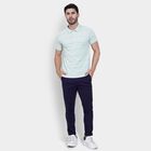 Men's Collared Half Sleeves T-Shirt , हल्का हरा, small image number null