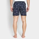 Men's 100% Cotton Boxers , Navy Blue, small