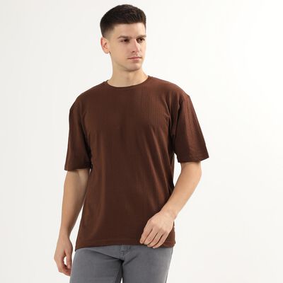 Men's Round Neck Half Sleeves T-Shirt