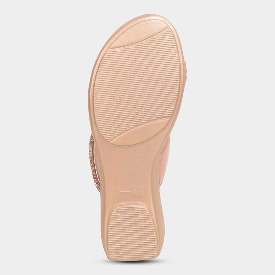 Ladies' Sandal Without Strap, Pink, large image number null